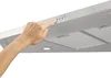 Hotte aspirante cuisine 100cm Hotte d'angle acier Voir les images du produit 8
