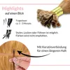 hair2heart Bonding Extensions Echthaar glatt 8/1 Hellblond Produktbild-Vorschau 5
