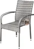 CASARIA® Set 8 Sedie da Giardino in Polyrattan Impilabili Anteprima dell’immagine prodotto 1