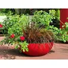 RIVIERA - Coupe-pot de fleurs - Granit D40 - rouge Voir les images du produit 2