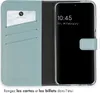 Selencia Bibliothèque en cuir véritable pour le Samsung Voir les images du produit 3