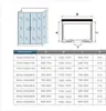 140X80X190cm U-Duschkabine Duschabtrennung Eckeinstieg Produktbild-Vorschau 8