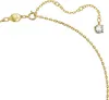 Swarovski Damen Halskette Swan Anhänger in Gelb 5647553 Produktbild-Vorschau 3