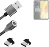 K-S-Trade Hochwertiges Magnet-Lade-kabel Sync-Kabel Produktbild-Vorschau 1