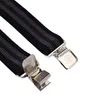 Hosenträger Y-Form, gestreift, Braun Blau Schwarz, 4 cm Produktbild-Vorschau 3