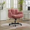 Chenille-Bürostuhl mit breiter Sitzfläche und verstellbaren Produktbild-Vorschau 6