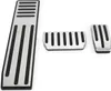 3-teiliges Fußpedal-Set, Gaspedal, Bremse, Fußstützen-Pads, Produktbild-Vorschau 2