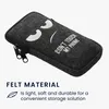 kwmobile Handytasche für Smartphones XL - 6,7/6,8" - Filz Produktbild-Vorschau 6