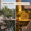 LED Kugel 20cm Schwarz - Leuchtkugel mit 100 LEDs für innen Produktbild-Vorschau 7