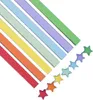 1350 listů origami papíru s hvězdami, oboustranné barevné Náhled obrázku produktu 3
