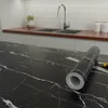 Pellicola autoadesiva effetto marmo in bianco e nero, Anteprima dell’immagine prodotto 2