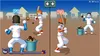 A split screen showing two players in a baseball video game. Produktbild-Vorschau