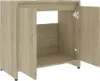 vidaXL Mobile da bagno rovere Sonoma 60x33x58 cm truciolato Anteprima dell’immagine prodotto 5