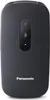 A black Panasonic flip phone is shown from the front. Anteprima dell’immagine prodotto