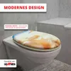 Grafner WC Sitz aus MDF stabile Qualität Black Drops Produktbild-Vorschau 8