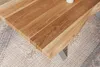 Esstisch 220 x 100 cm Akazie massiv natur Baumkantentisch Produktbild-Vorschau 5
