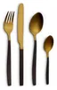 Echtwerk Tafelbesteck "Positano Due" - Gold/Black Edition, Produktbild-Vorschau 6