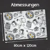 Küchenmatte 80x120 cm Vinylmatte Bodenmatte Dekoration - Produktbild-Vorschau 5