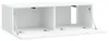 vidaXL Wandmontierter TV-Schrank Weiß 98 x 41 x 30 cm Produktbild-Vorschau 5