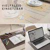 Platzset 6er Set Kunstleder abwaschbar, Wendbares Tischset Produktbild-Vorschau 5