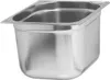 A clean, empty stainless steel food pan. Náhled obrázku produktu