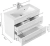 Badmöbel Waschplatz "Portus 700 SlimLine" 70 cm Grafit Produktbild-Vorschau 6