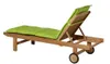 Madison Sonnenliegekissen Panama 200 x 65 cm Limette Produktbild-Vorschau 5