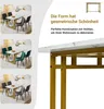 okwish Esstisch, einfacher Küchentisch, Metallrahmen, Produktbild-Vorschau 4