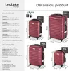 Set de valises rigides Mila 4 pièces avec pèse-bagages - Voir les images du produit 6