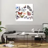 Bilder auf glas - Schmetterlinge Illustration Bunt Flügel - Produktbild-Vorschau 6