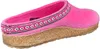 A single pink slipper with a cork sole and a decorative Aztec-like pattern around the opening. Anteprima dell’immagine prodotto