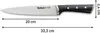 Tefal K2320714, Couteau à trancher, 19,8 cm, acier Voir les images du produit 3