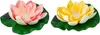 Solární zahradní světlo vodní lilie 17x6cm plast 1 kus Náhled obrázku produktu 3
