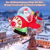 Aufblasbarer Weihnachtsmann im Flugzeug mit Produktbild-Vorschau 3
