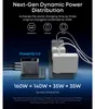 Caricabatterie da rete Anker Prime 160W, 3x USB-C, display Anteprima dell’immagine prodotto 3