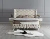 La More Polsterbett  90x190  - Farbe: Creme - Set:  Produktbild-Vorschau 5