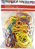 ca. 180 Ringe aus Gummi je Ø 3,5 cm mehrfarbig 75 g pro Produktbild-Vorschau 1