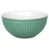A single green bowl shown from the side against a white background. Produktbild-Vorschau
