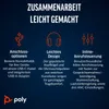 HP Poly Zestaw słuchawkowy Poly Blackwire 8225 Stereo USB-C Podgląd zdjęcia produktu 10