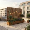 Cloison « Aaskis » avec jardinière à roulettes en acier, Voir les images du produit 6