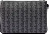 LACOSTE pochette  The Blend Clutch Monogram Noir Gris nero Anteprima dell’immagine prodotto 15