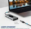 INF Adaptateur multiport concentrateur Type-C 15 en 1 avec Voir les images du produit 4
