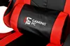 Fauteuil gaming rouge et noir avec coussin HR-RED Voir les images du produit 5