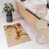 Badteppich - 60x100 cm - Beige - 3D-Effekt - Rutschfest - Produktbild-Vorschau 2