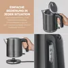 SEVERIN WK 9342 Wasserkocher 1l 2400W dark inox Anteprima dell’immagine prodotto 7