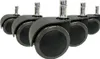 hjh OFFICE Stuhlrollen 5x ROLO EASY 10mm/50mm Ersatz Rollen Produktbild-Vorschau 1