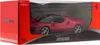 A red Ferrari 296 GTS remote-controlled car is displayed inside its retail packaging. Produktbild-Vorschau