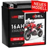 LANGZEIT YB16B-A1 GEL Motorradbatterie 12V 16Ah 230A/EN Gel Produktbild-Vorschau 1