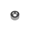 A close-up shot of a single metal knurled nut. Náhled obrázku produktu