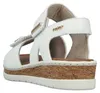 Rieker Sandalen Plat  Sandalen Plat - Wit - Maat 40 Voir les images du produit 12